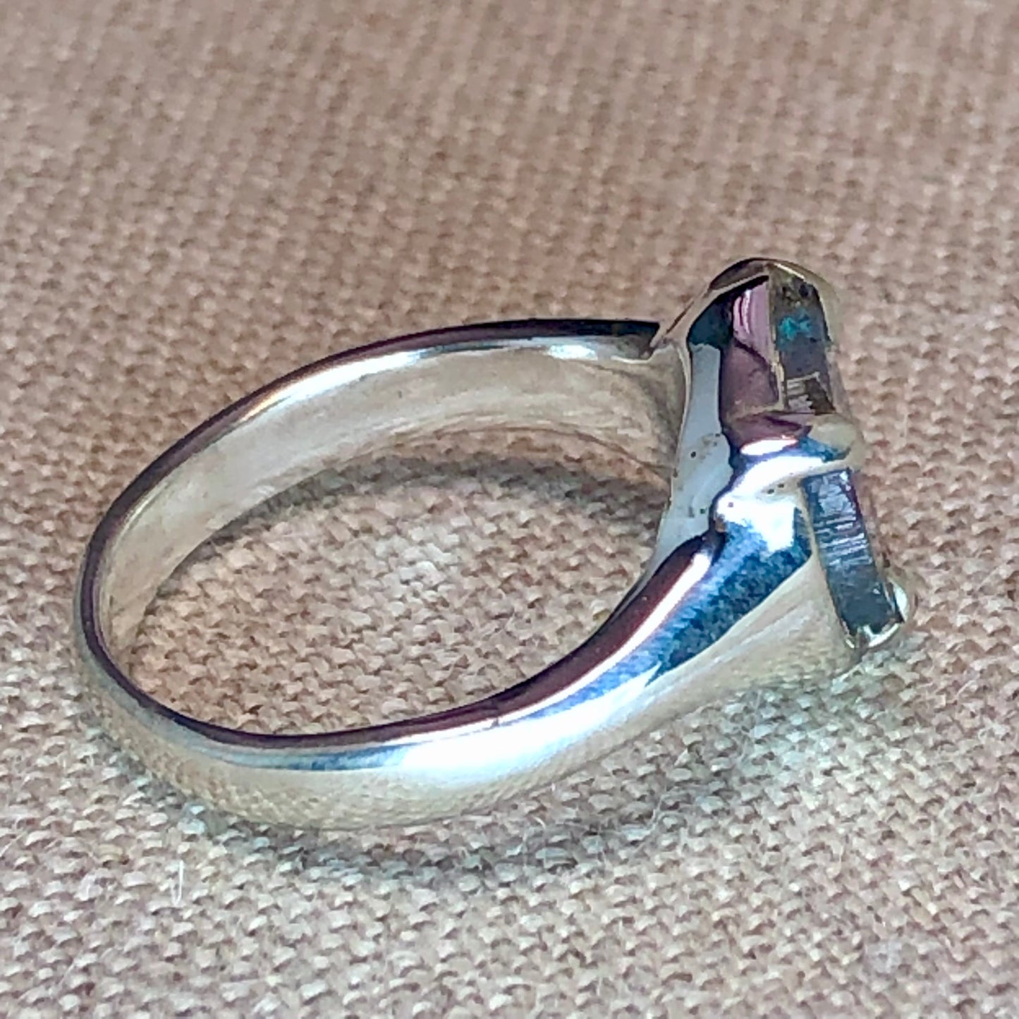 Watermelon Tourmaline Ring