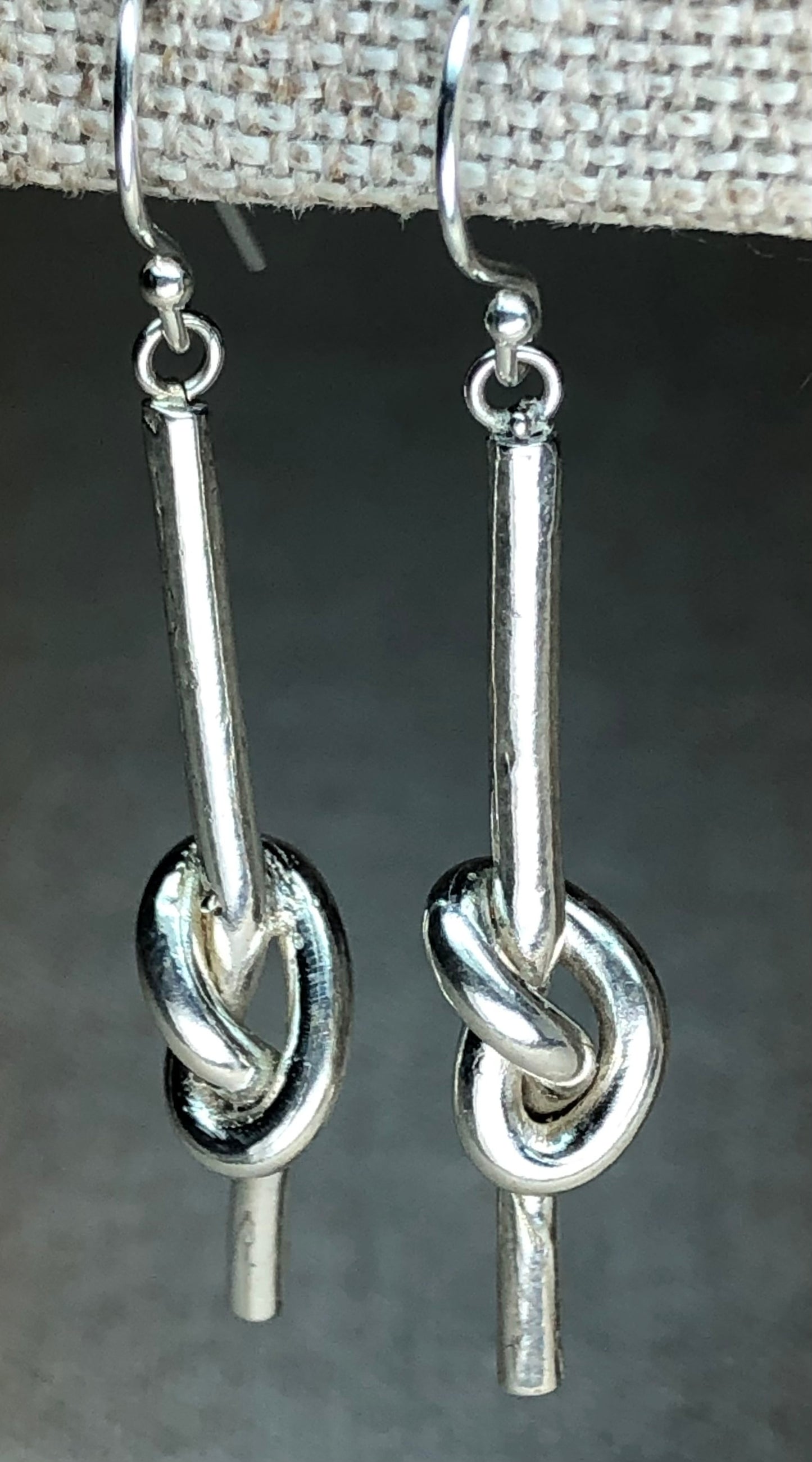 Knot Drop Earrings