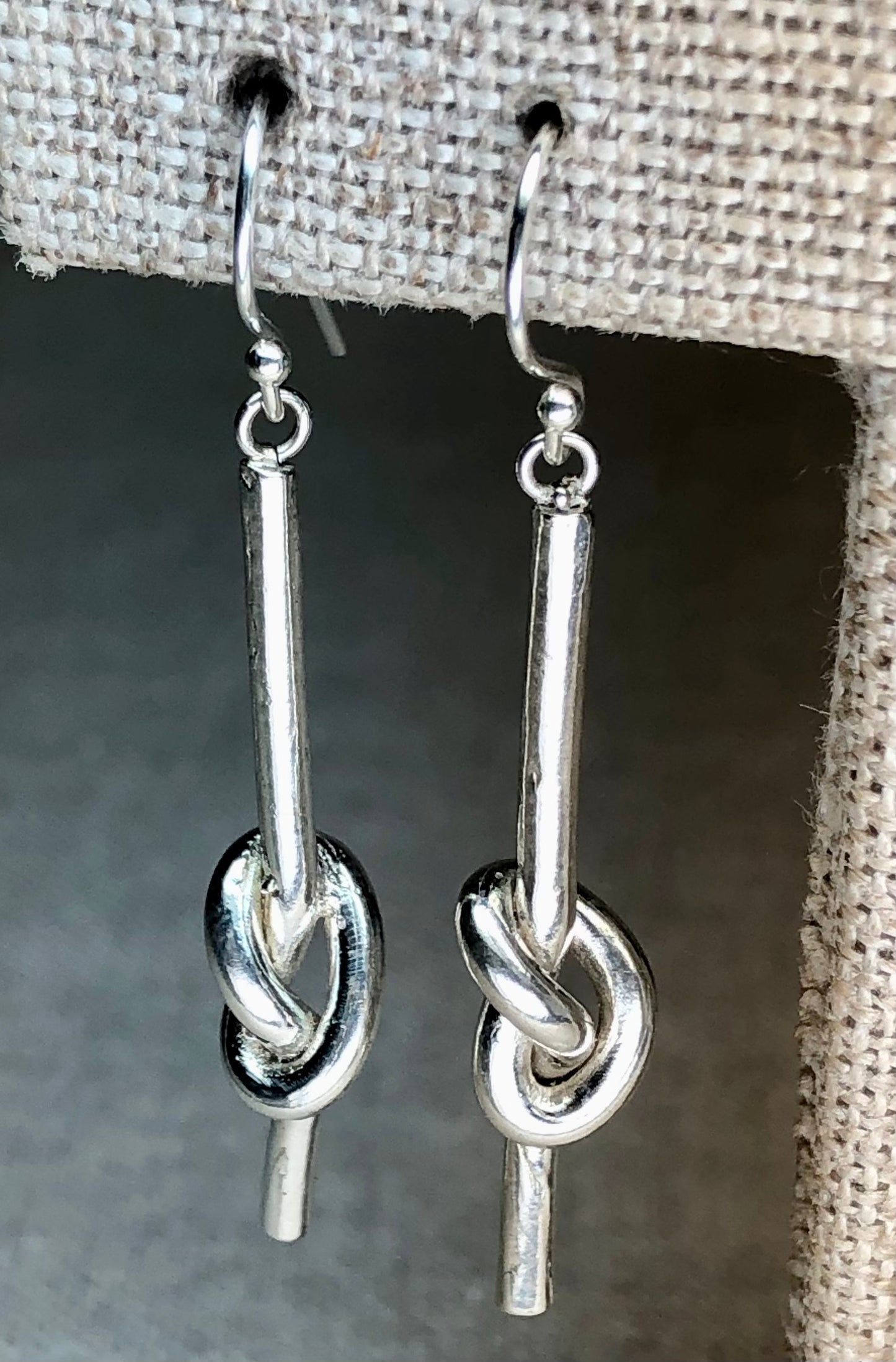 Knot Drop Earrings