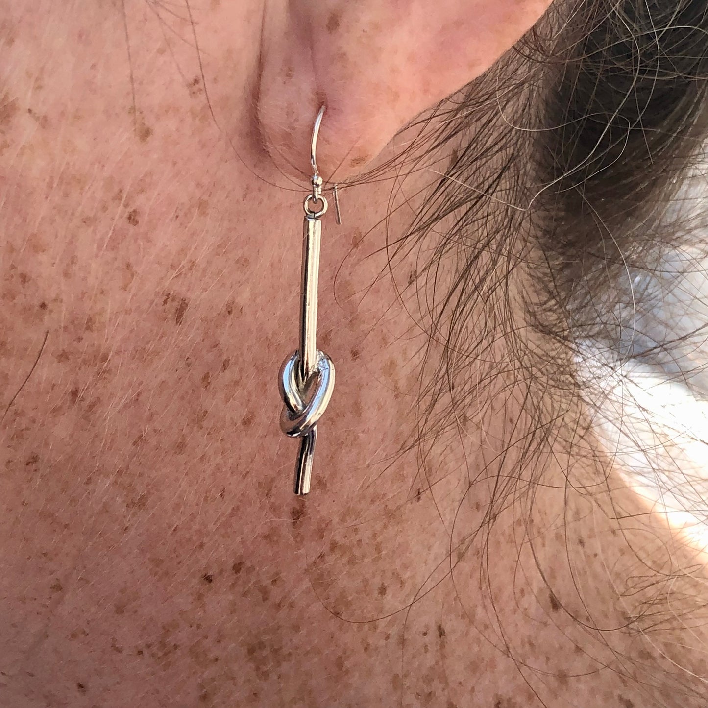 Knot Drop Earrings