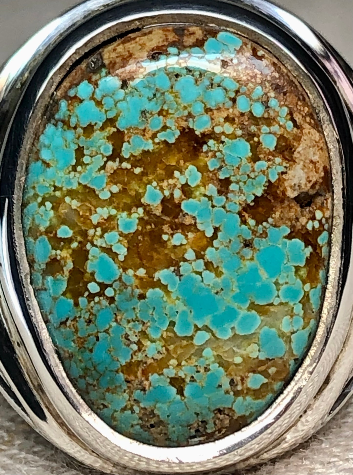 Mens Nevada Turquoise Ring